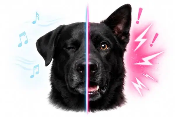 dog-calm-reactive-gap dog calm at home and reactive outside gap